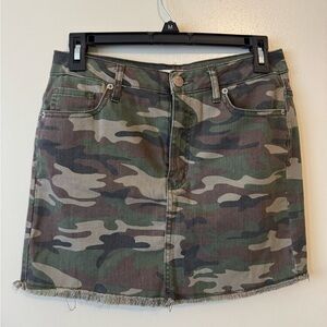 Forever 21 Camouflage Mini Skirt
